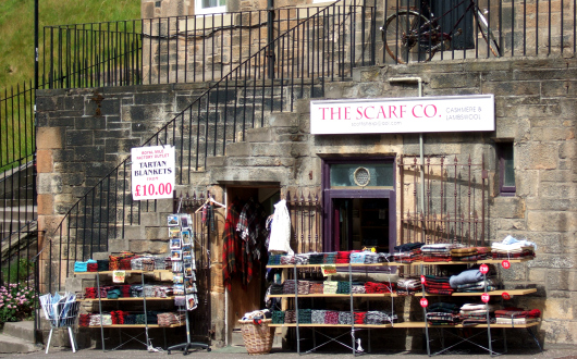 Tourism Shopping, Edinburgh